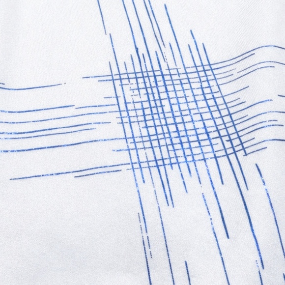 SanSoleil UPF 50 Sun Protection 1/4 Zip Pullover XS Blue Plaid - Picture 3 of 4